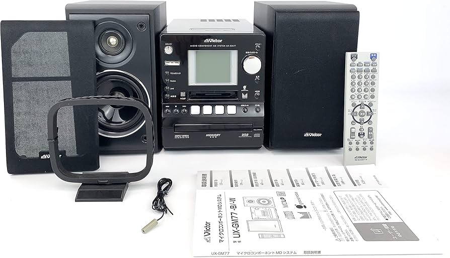 Amazon.co.jp: JVCケンウッド ビクター マイクロコンポーネントMD