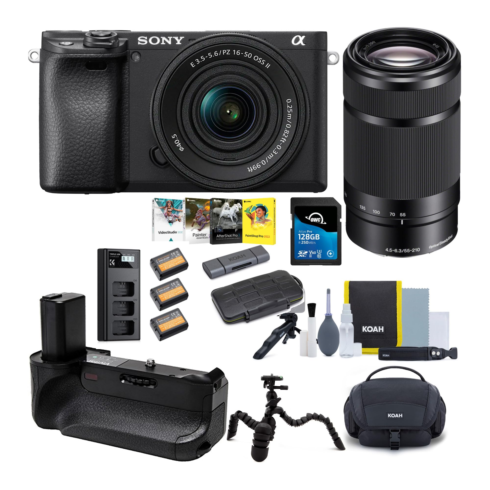 Amazon.com : Sony Alpha a6400 Mirrorless Digital Camera with 16
