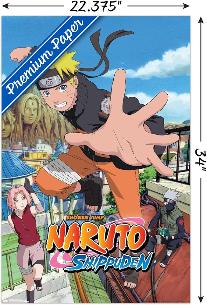 Amazon.co.jp: Trends International NARUTO 疾風伝 ジャンプウォール