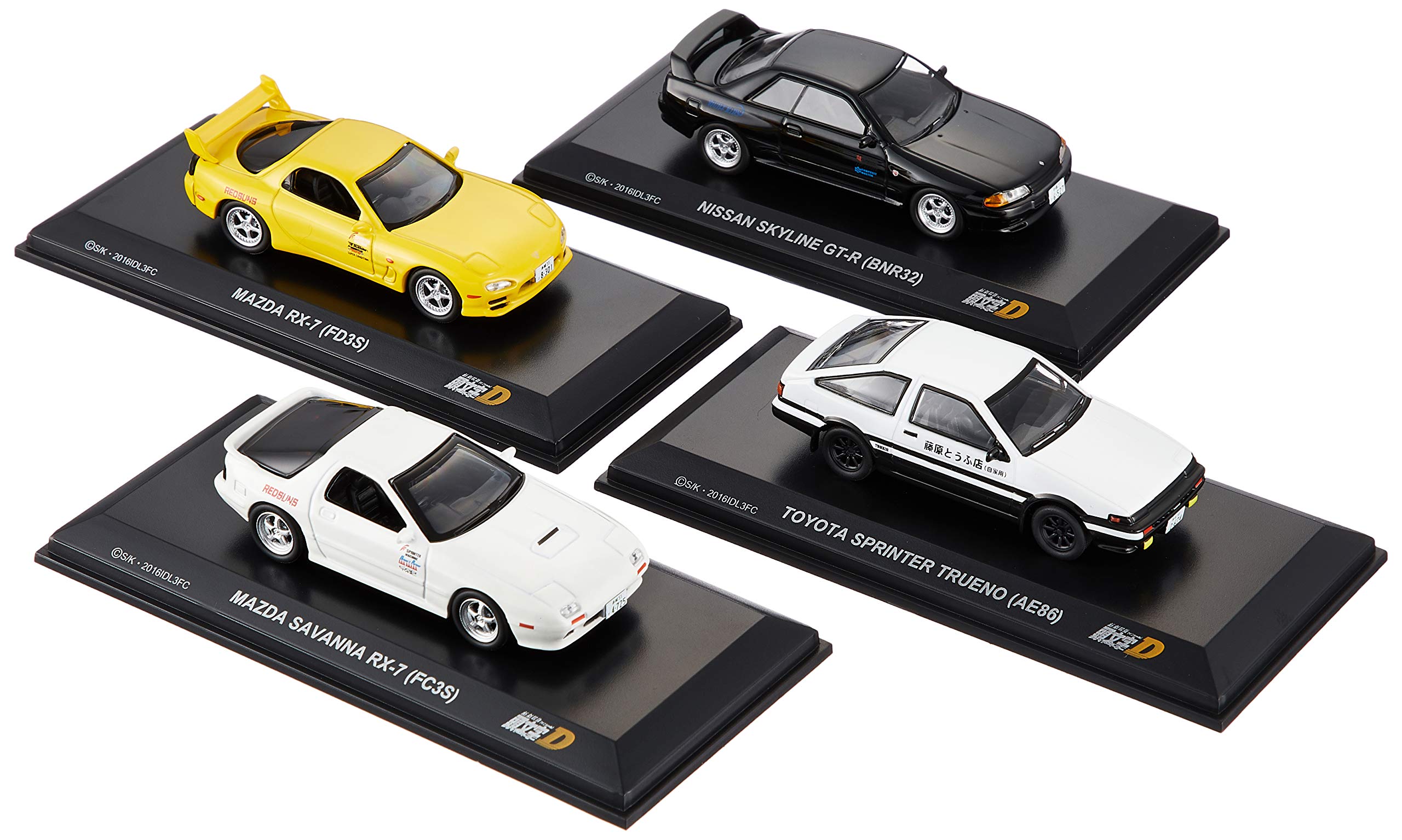 Amazon | 京商 1/64 頭文字D 新劇場版 4台セット 限定 完成品