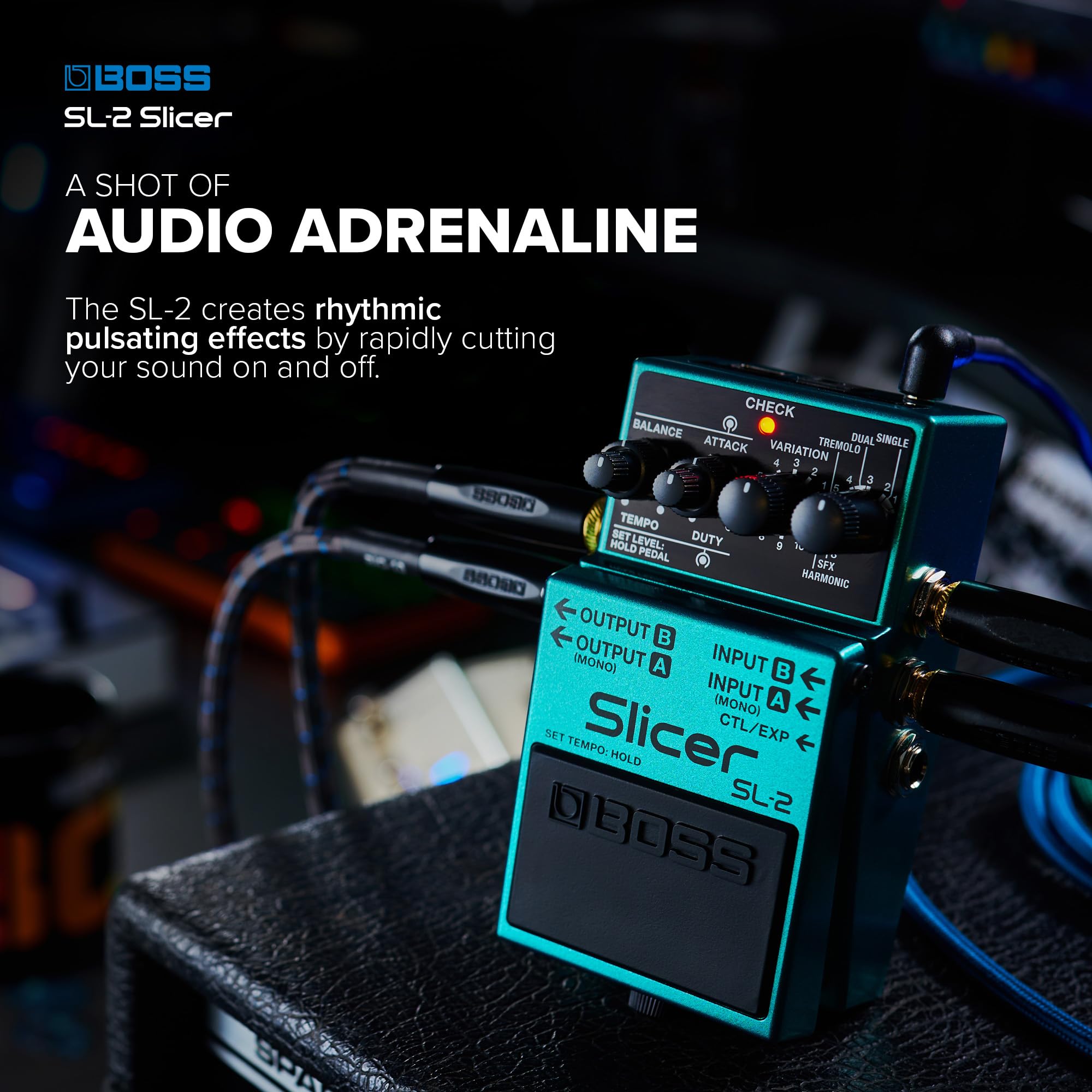 Amazon | Boss SL-2 スライサー オーディオパターンプロセッサペダル