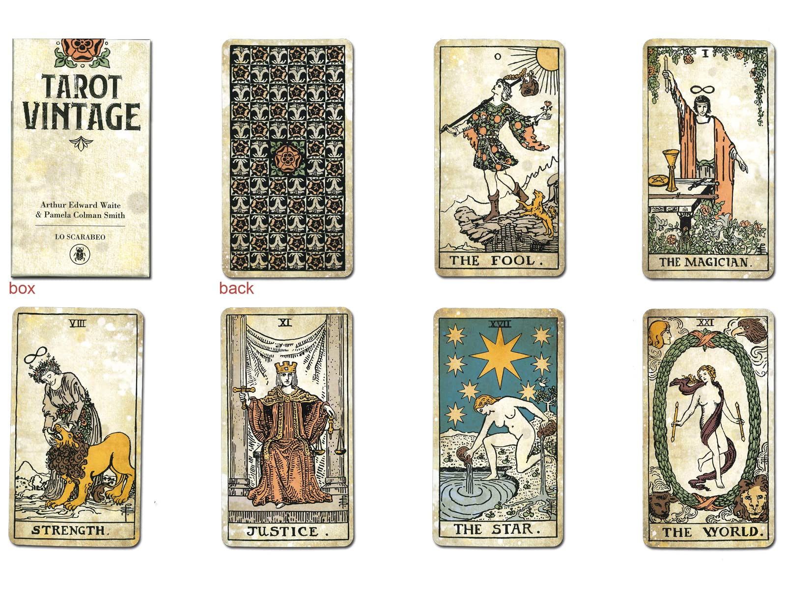 Amazon.co.jp: ニチユー(Nichiyu) タロットカード 占い 78枚