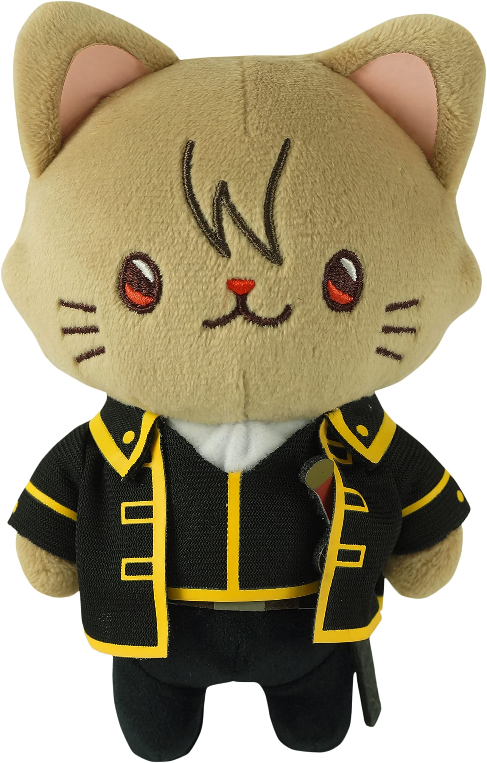 Amazon.co.jp: 銀魂 withCATアイマスク付きぬいぐるみキーホルダー