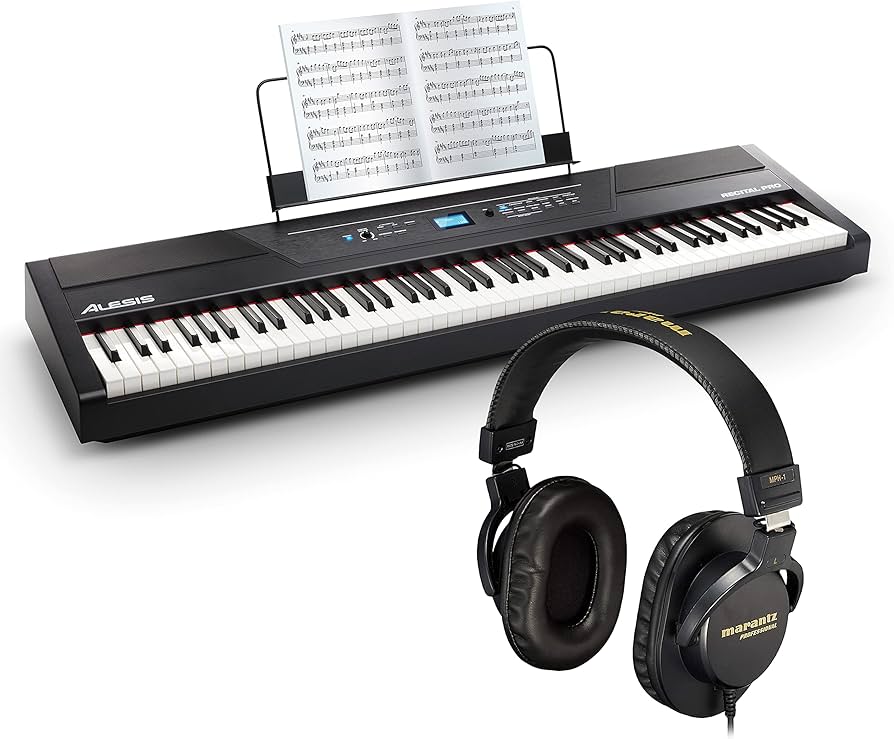 Amazon | Alesis 電子ピアノ 88鍵盤 ウェイティッドハンマーアクション