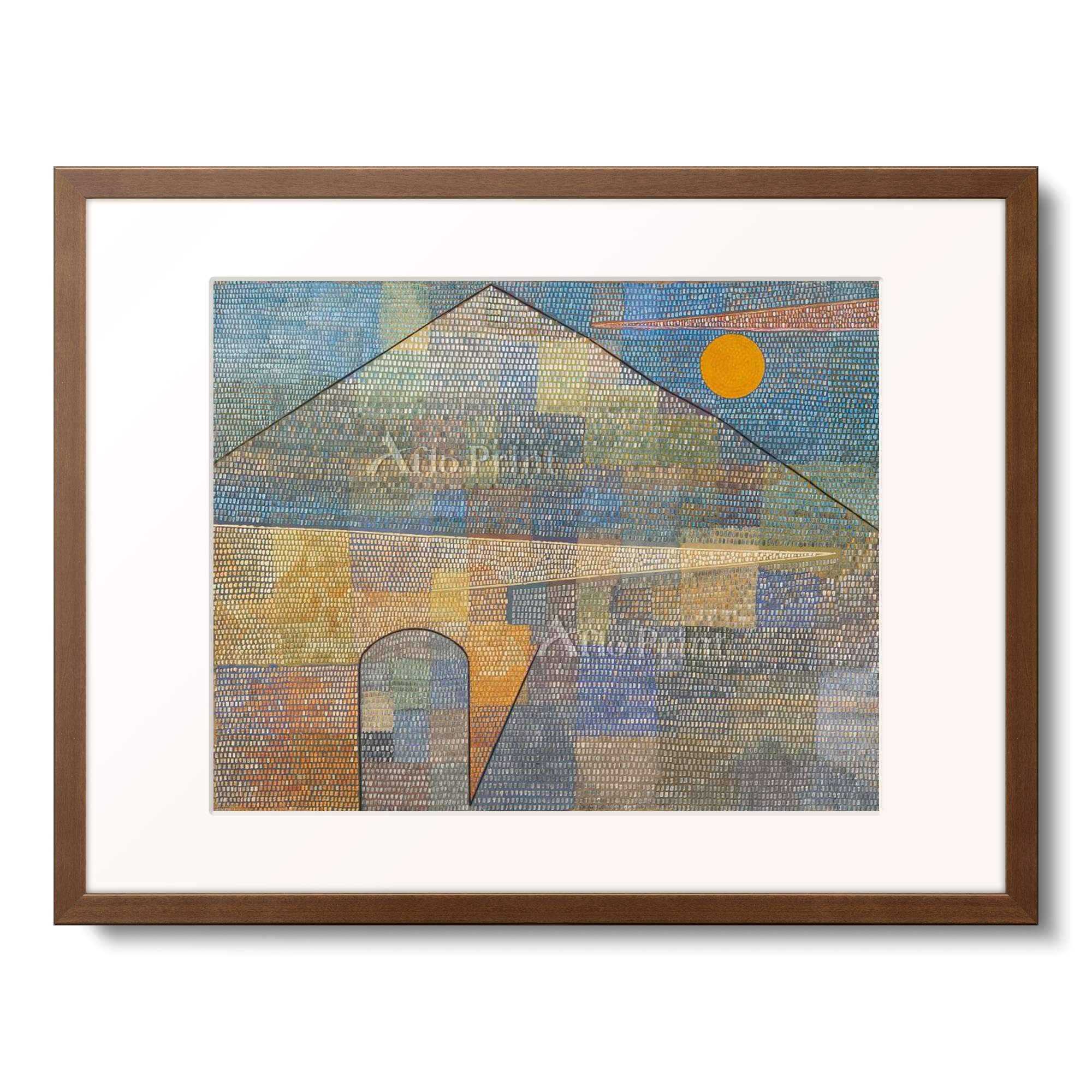 Amazon｜パウル・クレー Paul Klee 「Ad Parnassum. 1932.」 額装