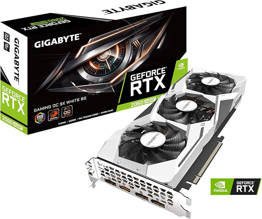 Amazon.com: GIGABYTE GeForce RTX 2060 Super Gaming OC White 8G
