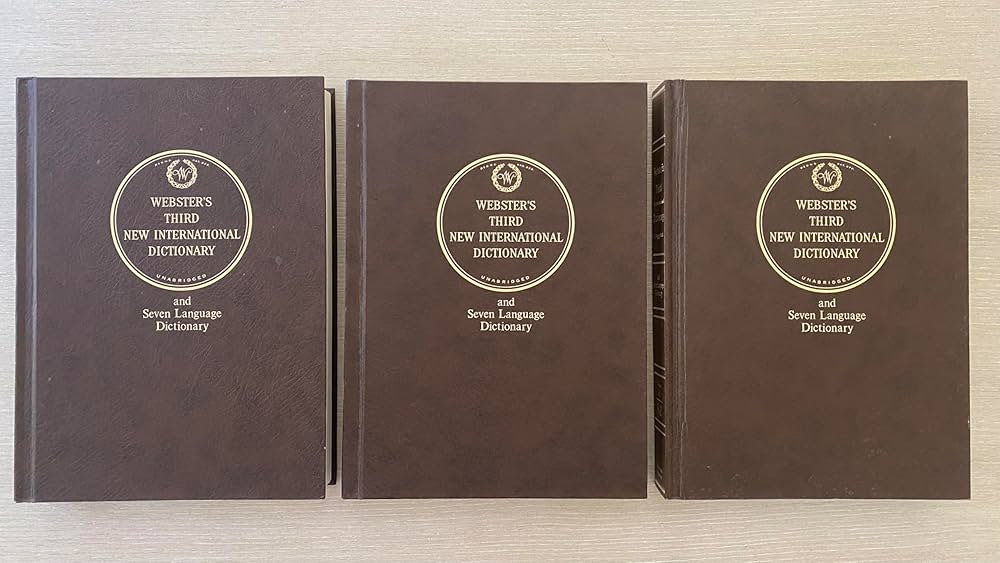 Webster's Third New International Dictionary and Seven Language