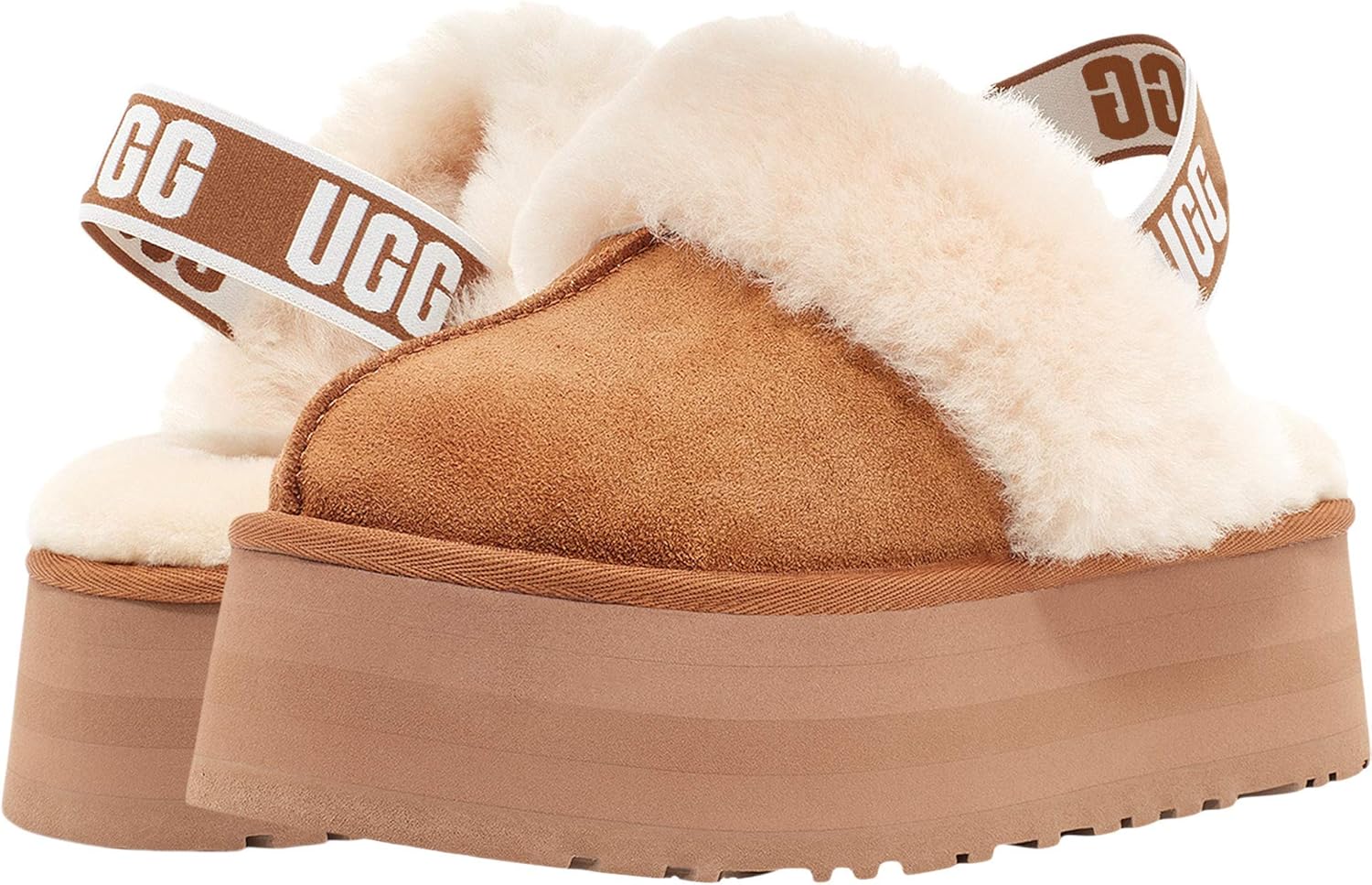 Amazon | [UGG(アグ)] ロゴストラップサンダル Funkette レディース