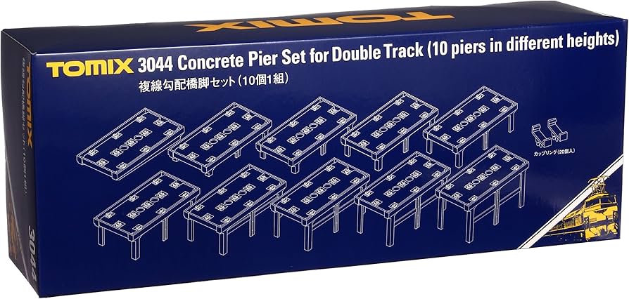 Amazon | トミーテック(TOMYTEC) TOMIX Nゲージ 複線勾配橋脚セット 10