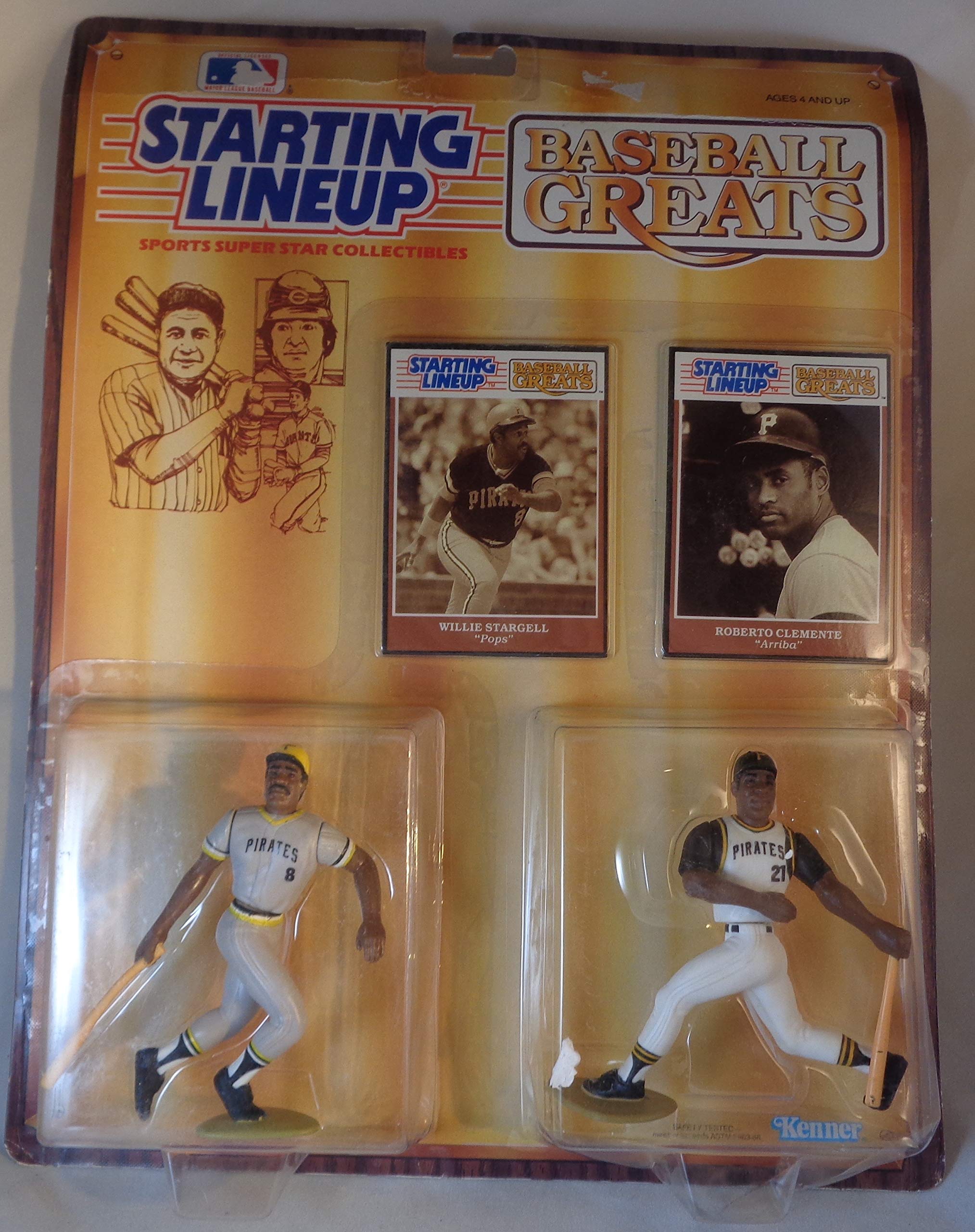 Amazon.com: Starting Lineup Baseball Greats Willie Stargell and