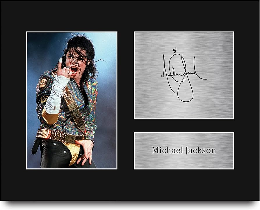 Amazon.co.jp: HWC Trading USL マイケル・ジャクソンギフト サイン