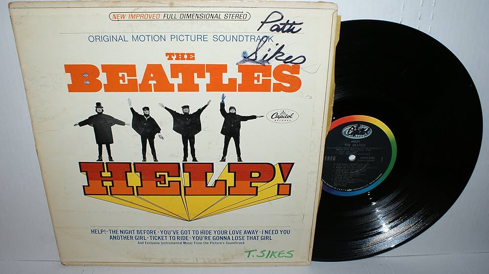 NORWAY盤HELP！1965年MONO The Beatles – Help! – Vinyl (LP, Album