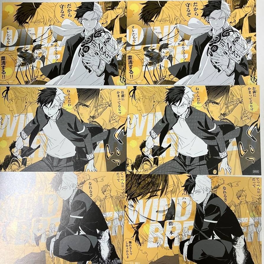 Amazon.co.jp: WINDBREAKER 特典 イラストカード 桜遥 ウィンド