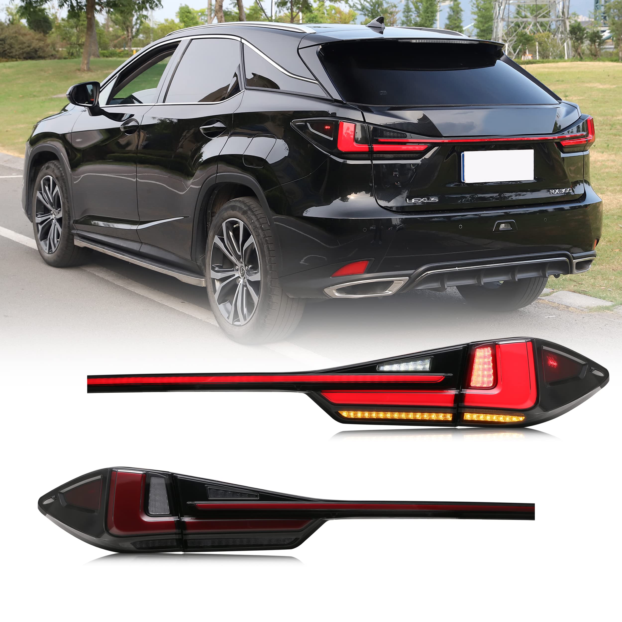 Amazon | RX 4代目 AL20型 一文字 テールランプ テールライト RX200T