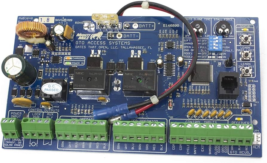 Amazon.com: GTO & Mighty Mule R5211/R4211 PCB3040 Red Replacement