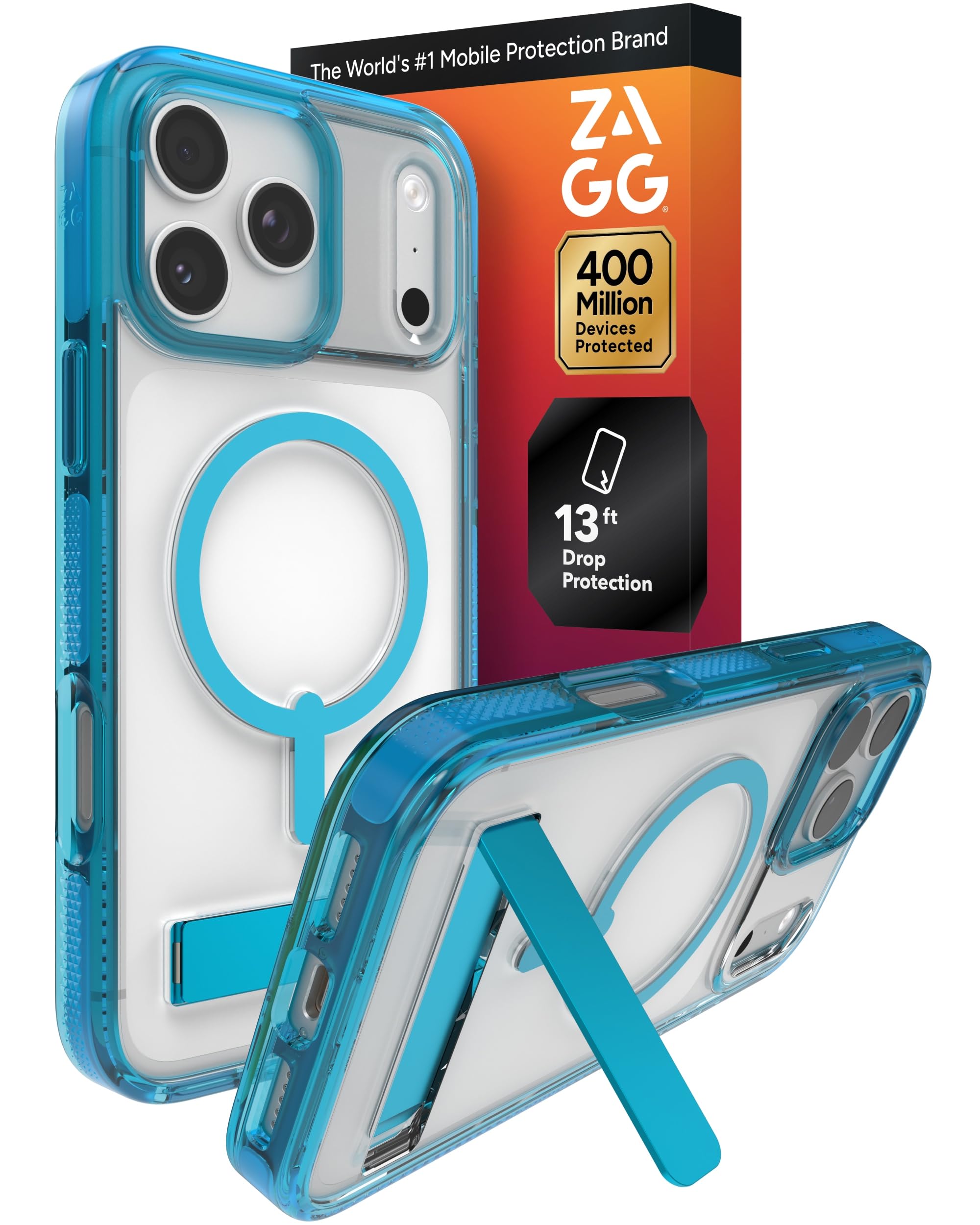 Amazon.com: ZAGG Santa Cruz Snap Case with Kickstand for iPhone 17