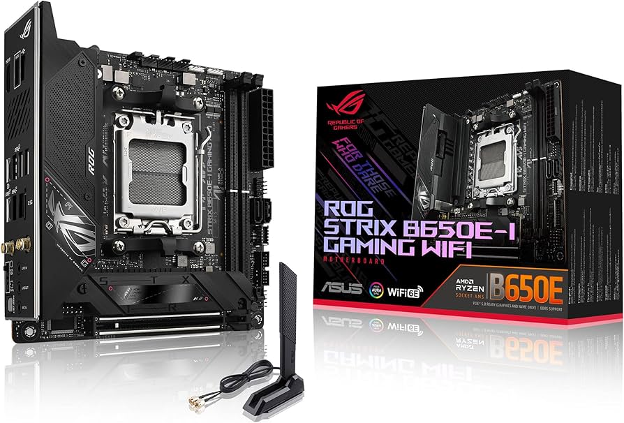 Amazon.com: ASUS ROG Strix B650E-I Gaming WiFi AMD B650 AM5 Ryzen