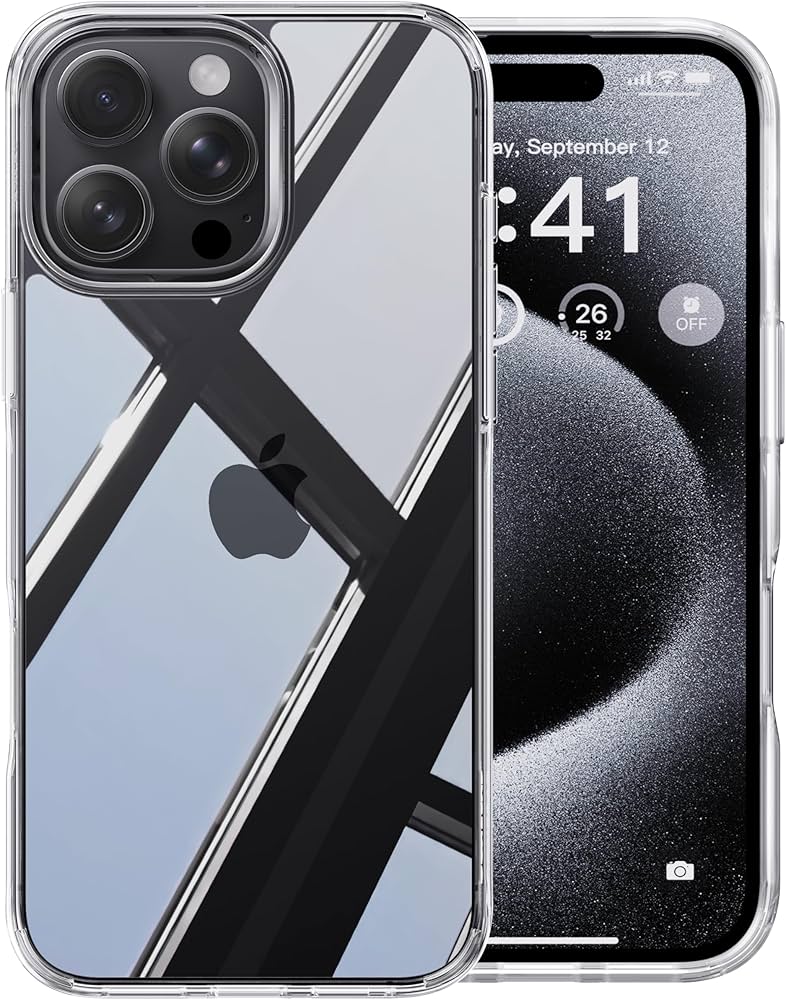 Amazon.co.jp: 【米軍MIL新規格・極々透明感】CASEKOO iPhone 15 Pro