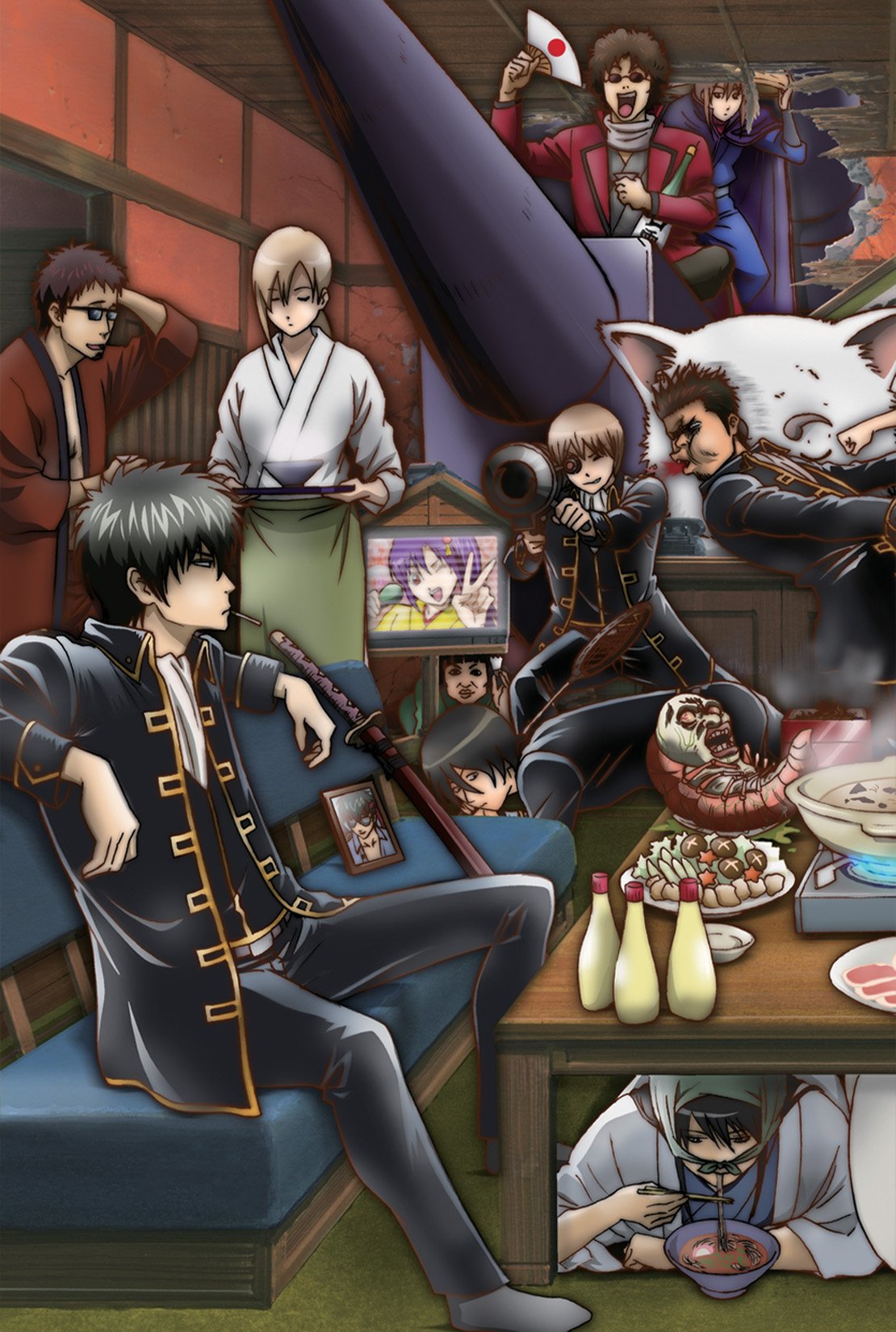 Amazon.co.jp: 銀魂 シーズン其ノ四 12(完全生産限定版) [DVD] : 杉田