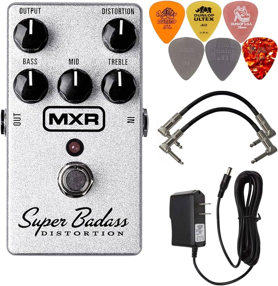 Amazon.com: MXR M75 Super Badass Distortion Guitar Effects Pedal