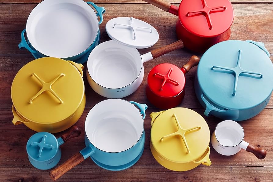 Amazon.co.jp: ダンスク ホーロー鍋セット ソースパン 2QT