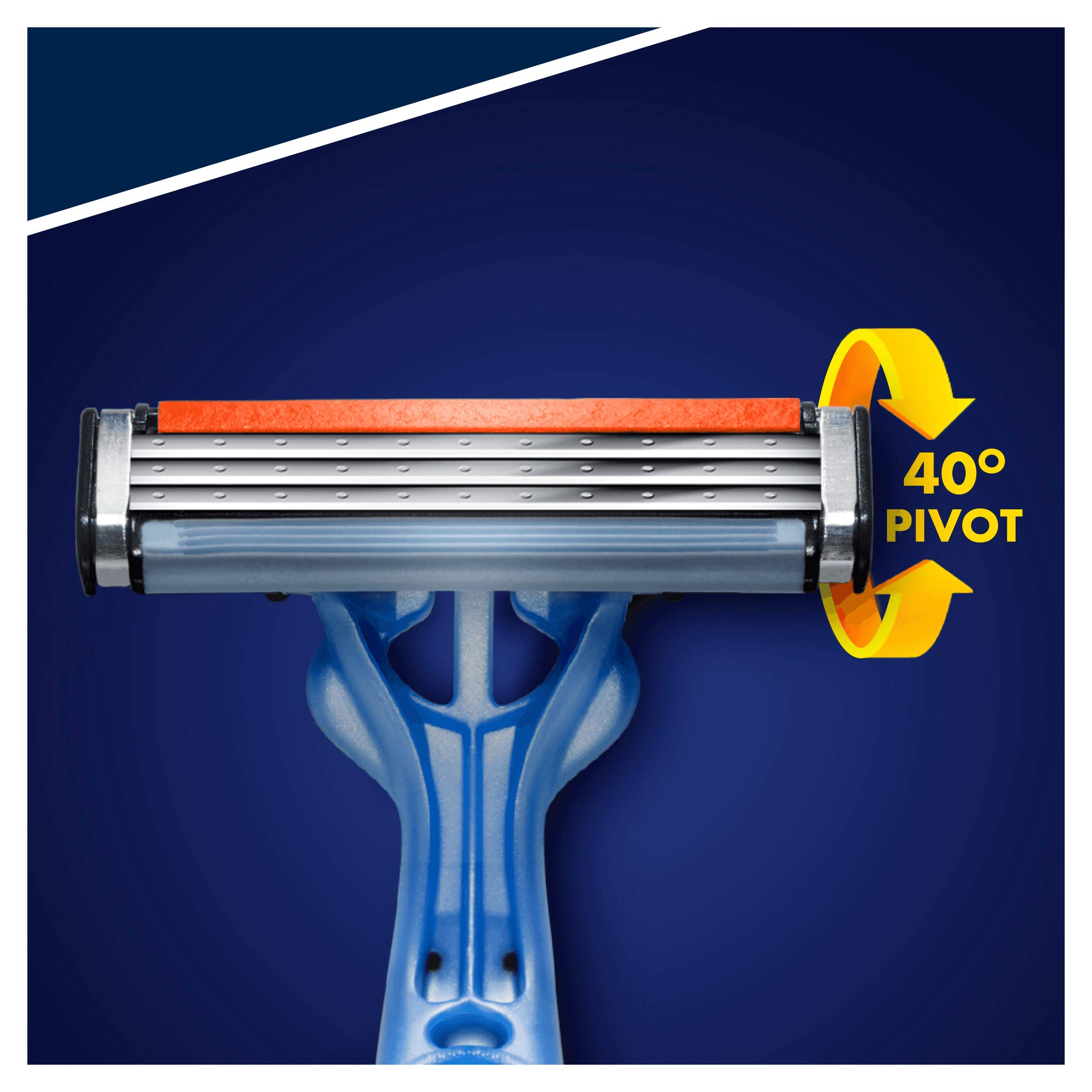 Amazon.co.jp: Gilette Blue3 使い捨てブレード 男性用 : ビューティー