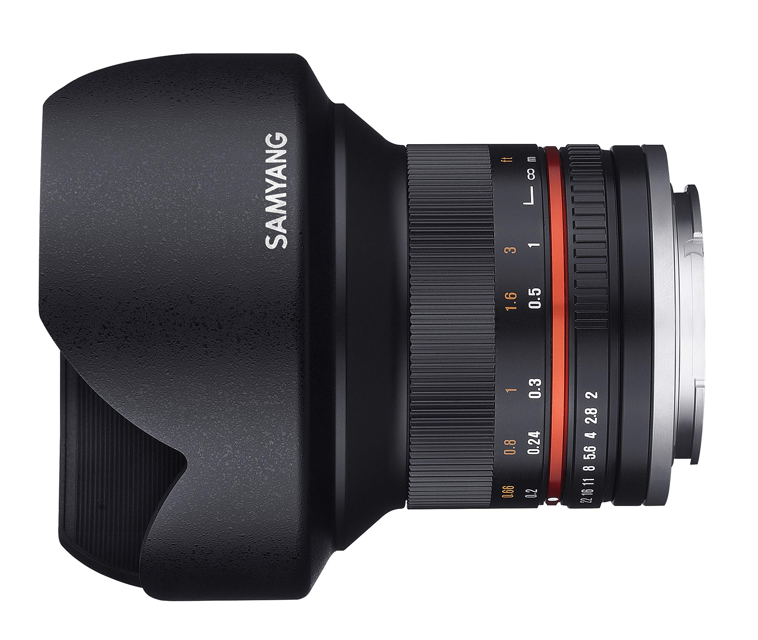 Amazon.com : Samyang SY12M-E-BK 12mm F2.0 Ultra Wide Angle Lens