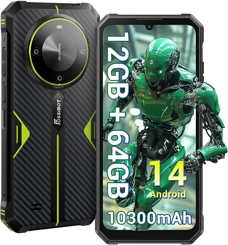 FOSSIBOT タフネススマホ Android SIMフリー