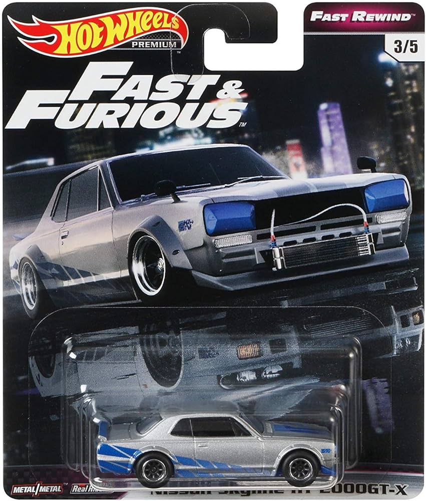 Amazon | Hot Wheels Fast Rewind Fast & Furious 日産スカイライン HT