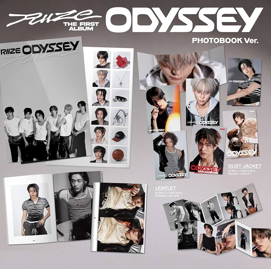 Amazon.com: RIIZE Odyssey [Photobook Ver.] 1st Album (ANTON ver