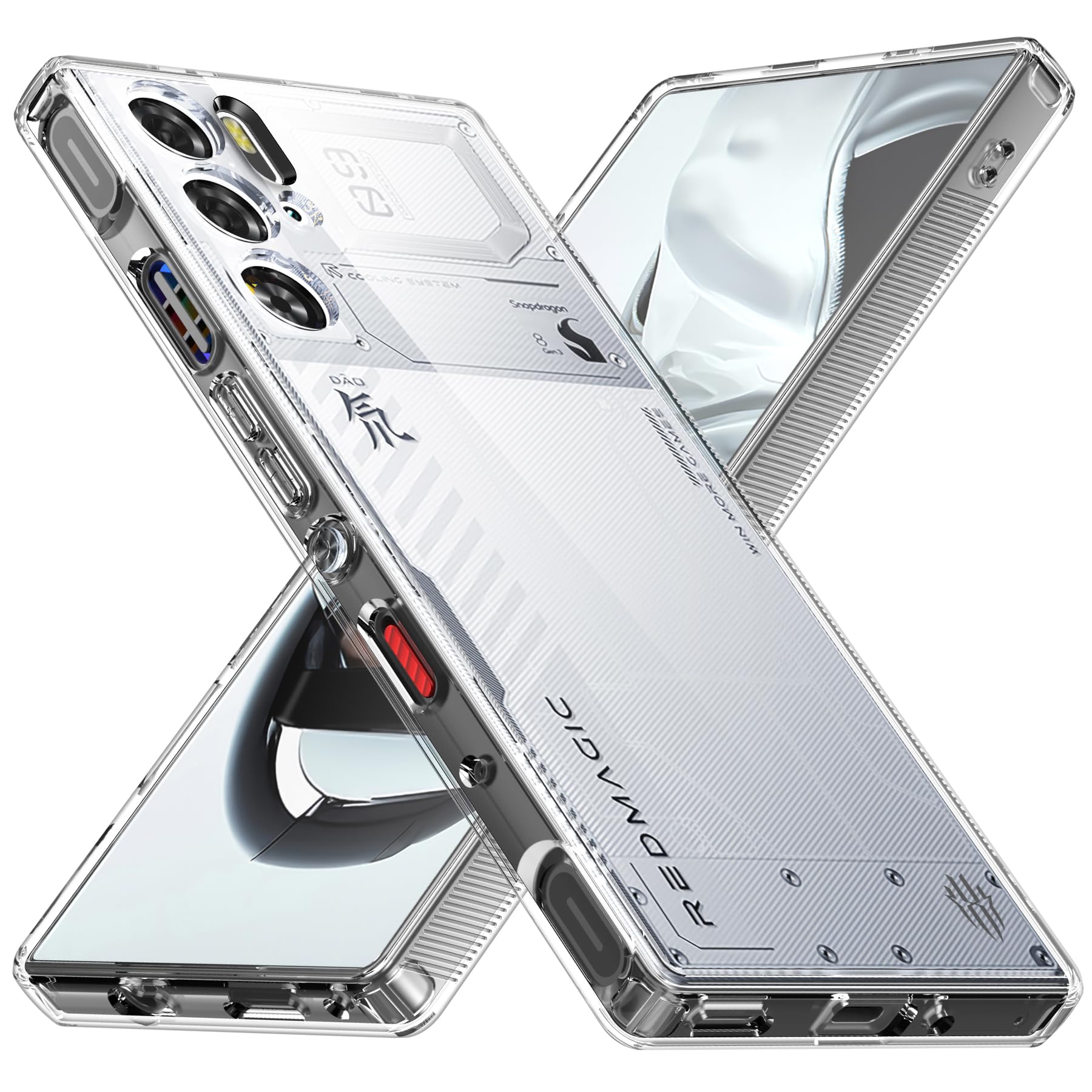 Amazon.com: Foluu Slim Fit Case for ZTE Nubia Red Magic 9 Pro