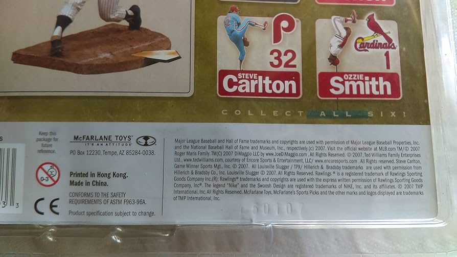 マクファーレン MLBフィギュア「ロジャー・マリス 」 マクファーレン