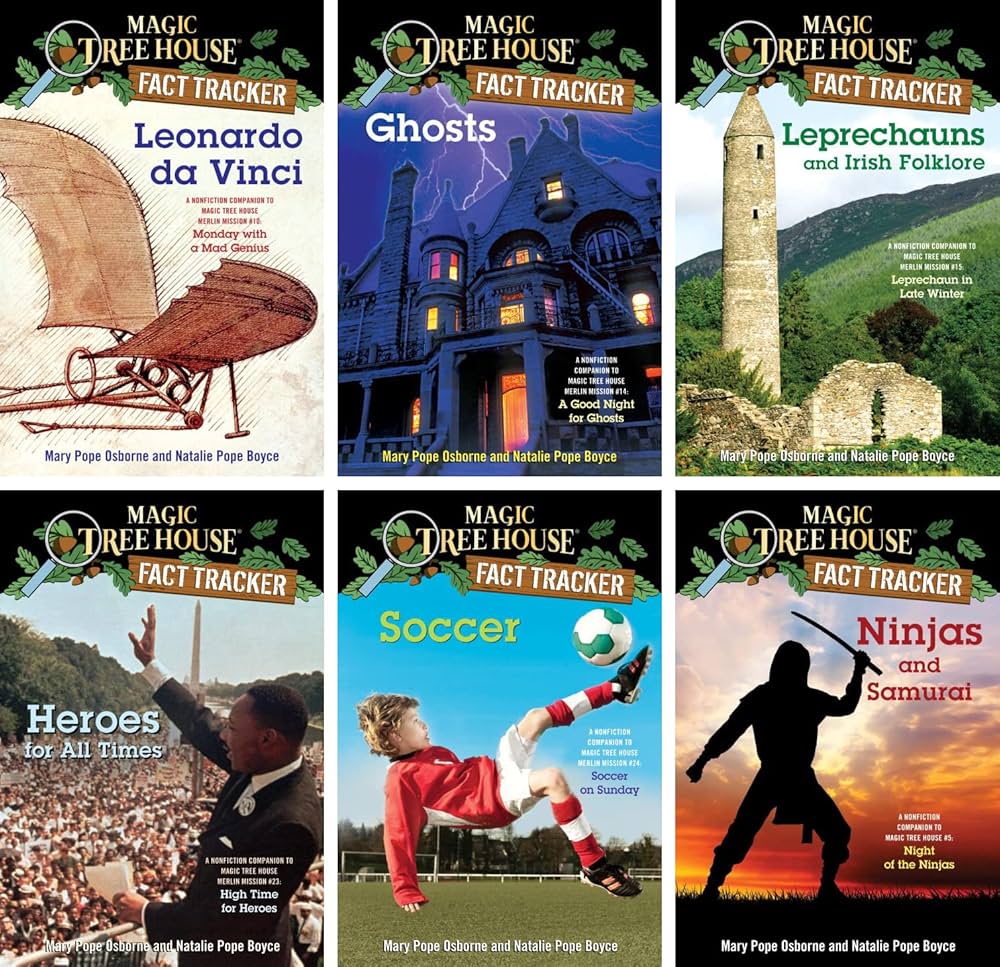 Magic Tree House Fact Trackers Series Complete 44 Book Collection