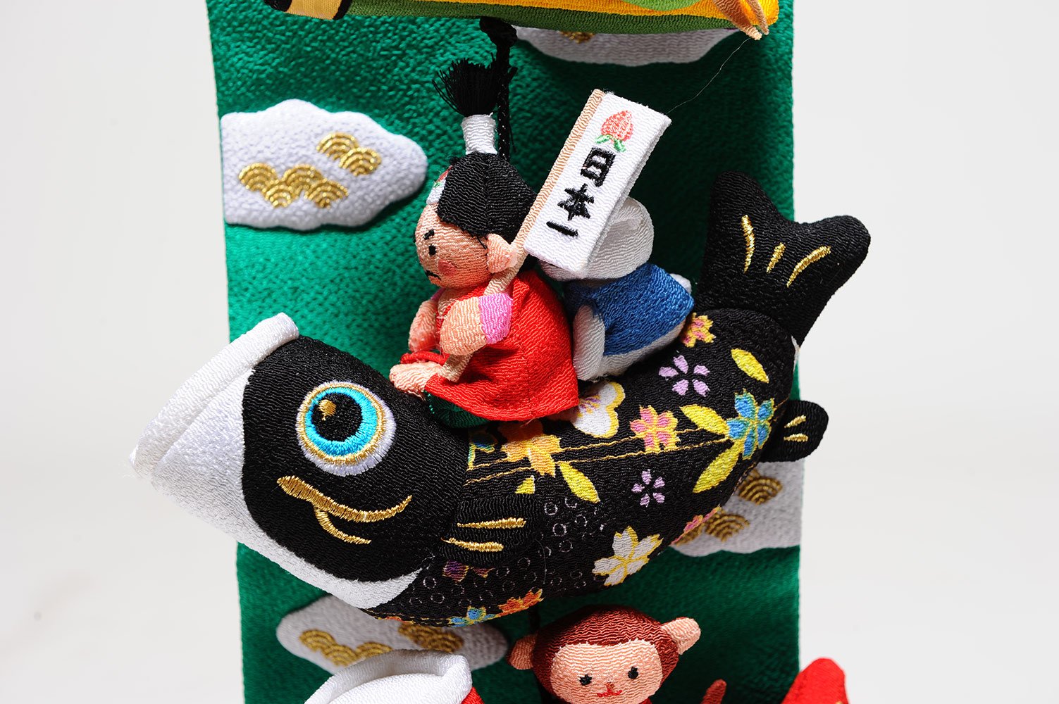 Amazon.co.jp: 【五月人形】【つるし飾り】五月つるし雛 桃太郎