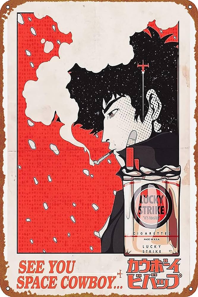 Amazon.co.jp: カウボーイビバップ ポスター レトロ メタルサイン