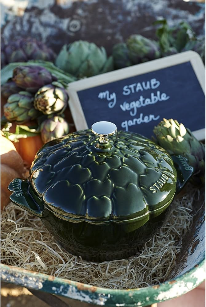 Amazon.co.jp: Staub ストウブ 鋳鉄製 3クォート アーティチョーク
