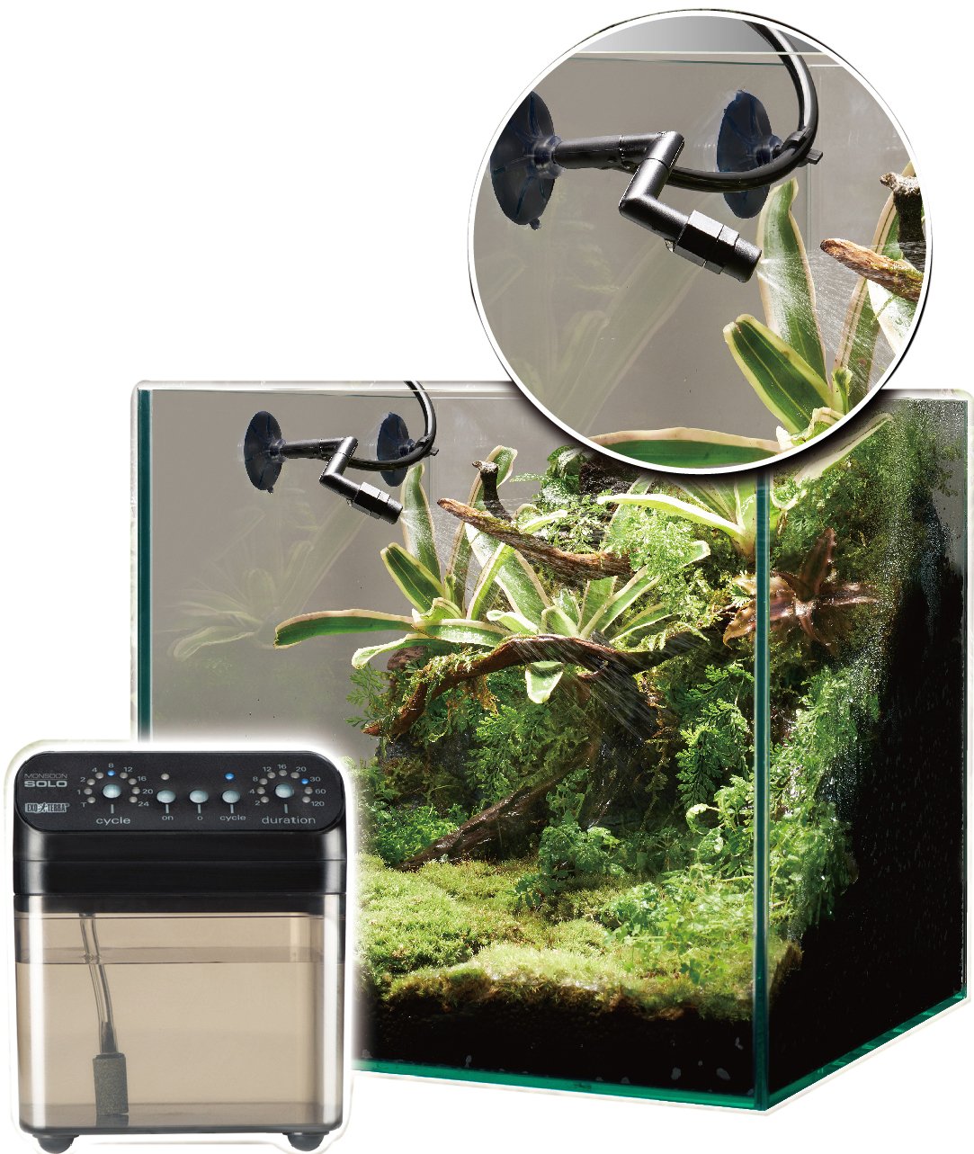 Amazon | GEX EXOTERRA モンスーン専用ノズルキット 自動噴霧器