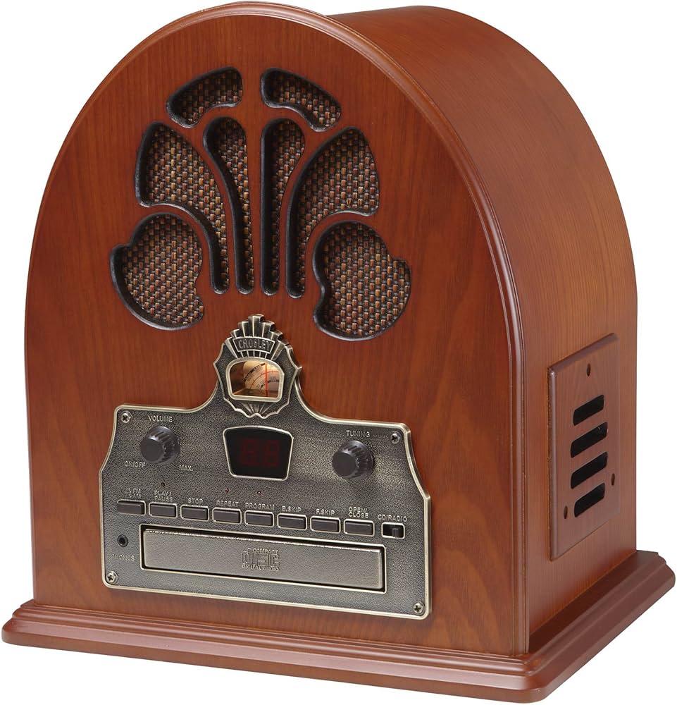 Crosley Cathedralラジオ CDプレーヤー Bluetooth Amazon.com: Crosley