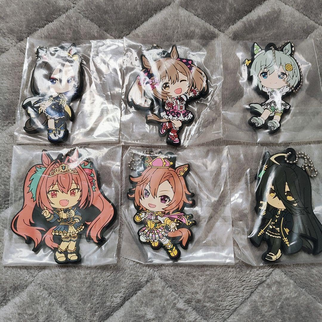 Amazon.co.jp: ウマ娘 一番くじ ラバーキーホルダーセット : おもちゃ