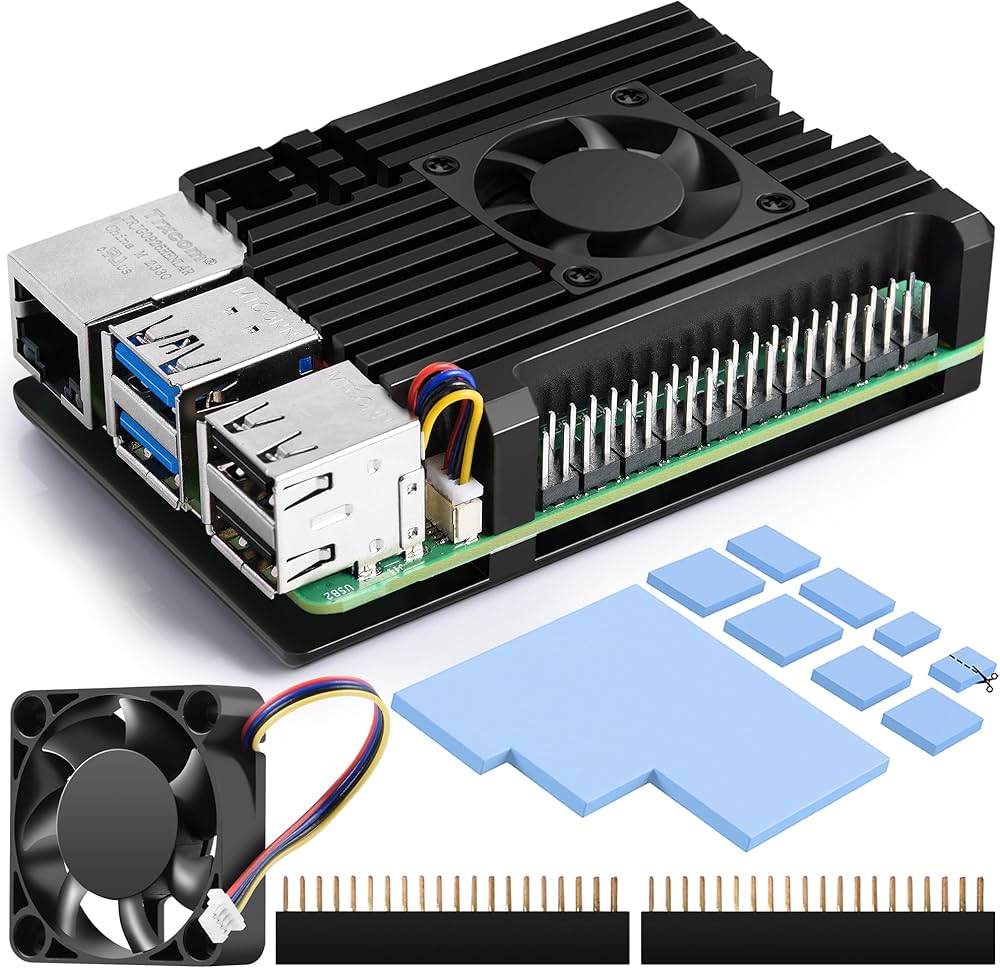 Amazon.co.jp: Smraza Raspberry Pi 5用 ケース 超薄型アルミニウム
