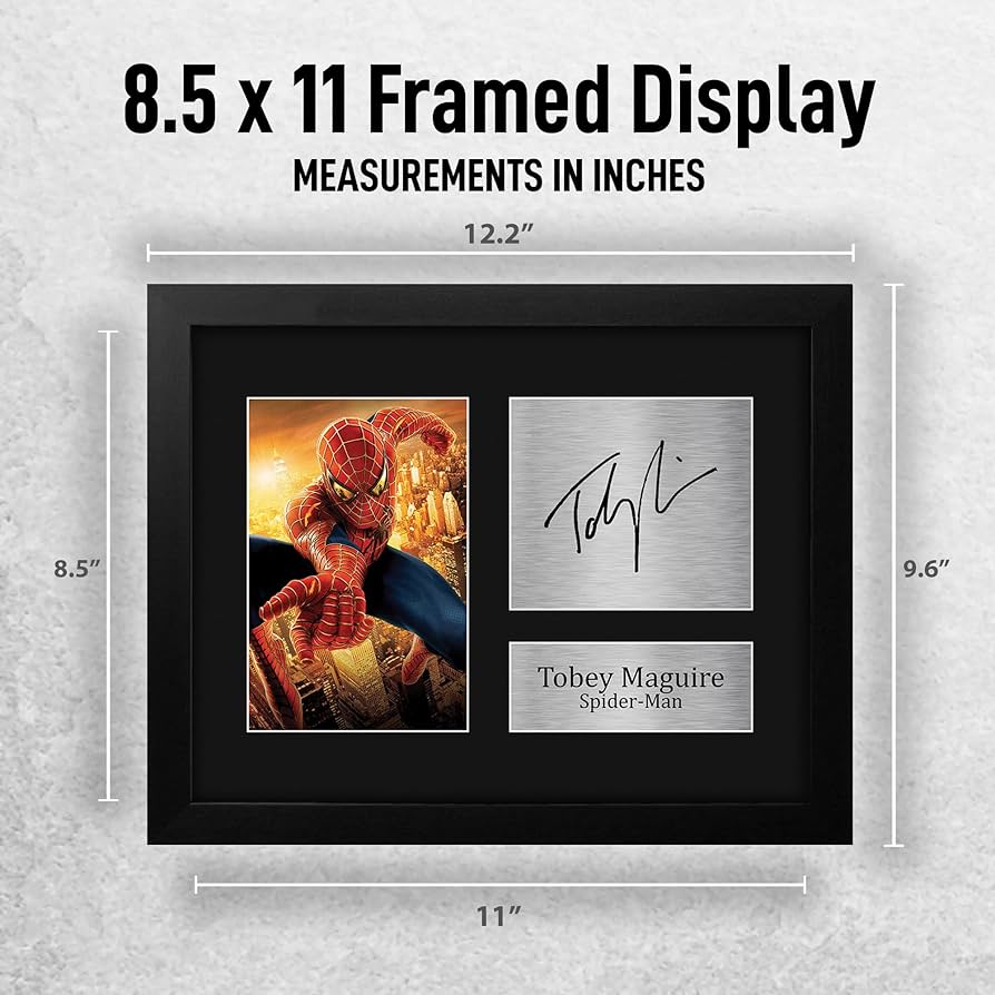 Amazon.co.jp: HWC Trading Tobey Maguire スパイダーマン フレーム