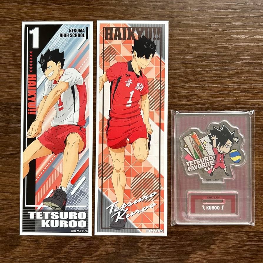 Amazon.co.jp: ハイキュー 黒尾鉄朗 セット キャラグルメアクリル
