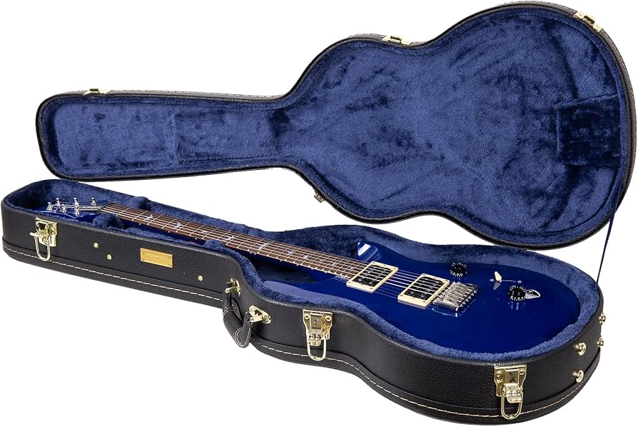 Amazon | Crossrock Electric Guitar Case Fits PRS SE Standard solid