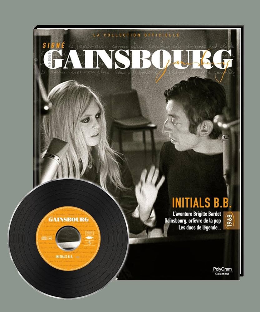 signé Serge Gainsbourg - Initials B. B. - 1968 CD + livret