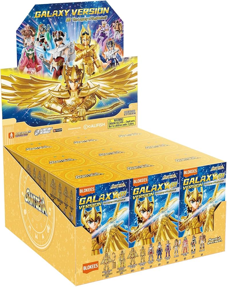 Amazon.com: BLOKEES Saint Seiya Galaxy Version 01 The Legacy of