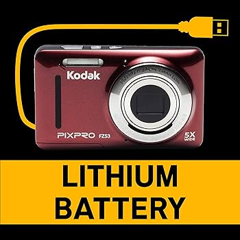 Amazon.com : Kodak PIXPRO Friendly Zoom FZ53-RD 16MP Digital