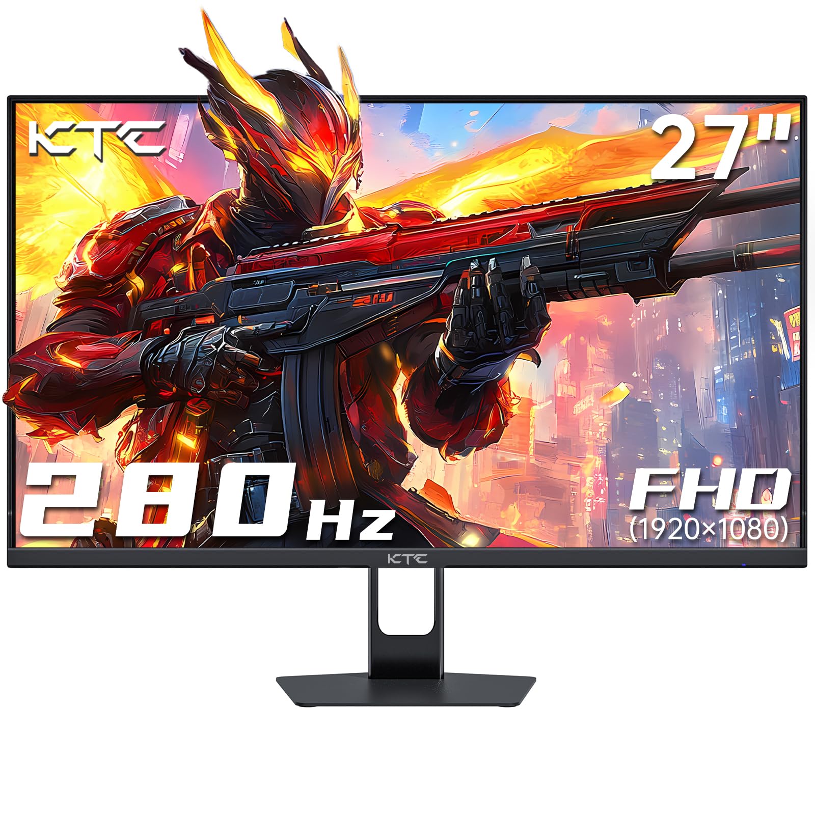 Amazon.com: KTC 27 Inch 280Hz Gaming Monitor, FHD 1080P 240Hz PC