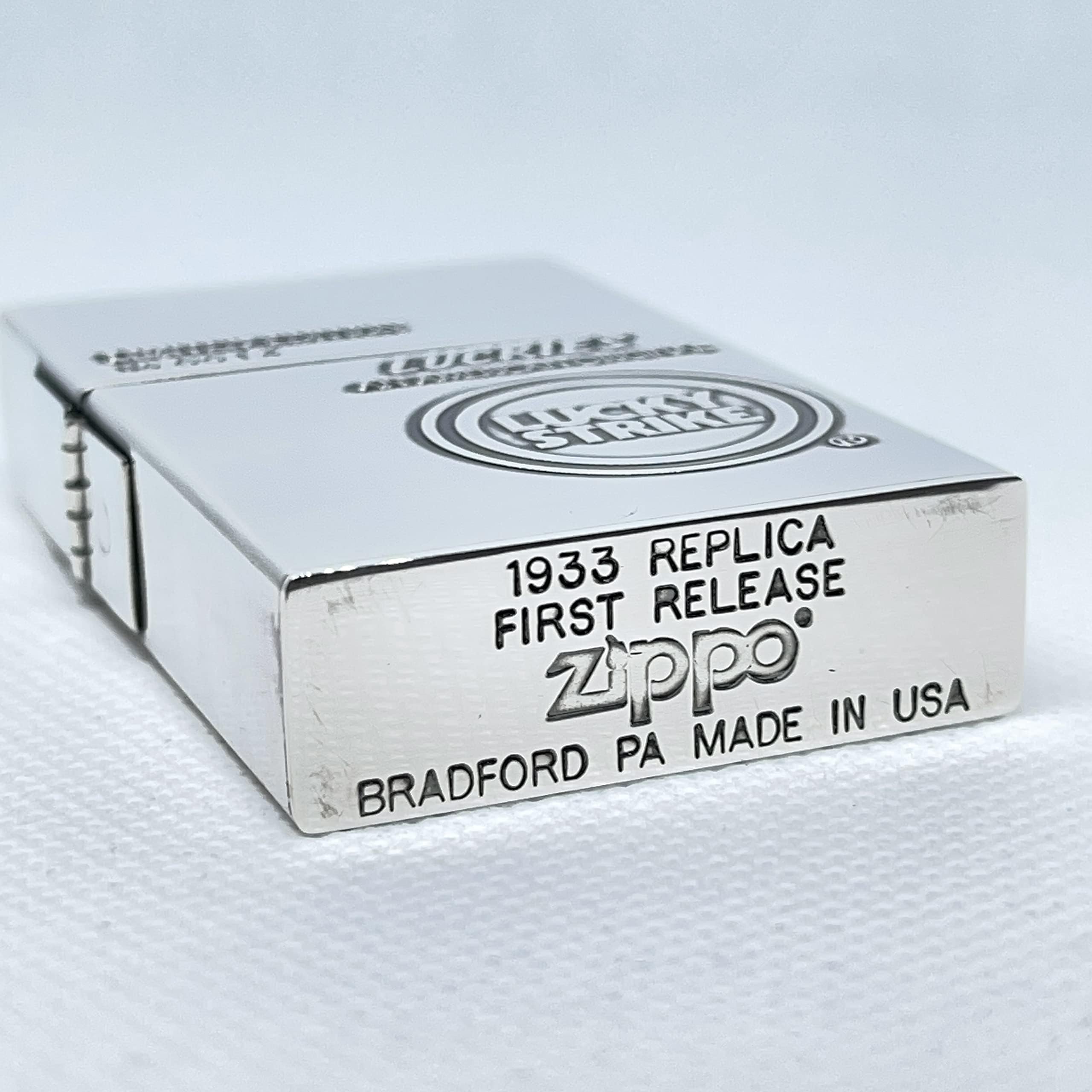 Amazon.co.jp: ライター ストライク LUCKY STRIKE 1933 レプリカ