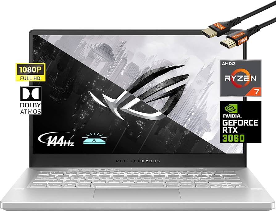Amazon.com: Asus 2022 ROG Zephyrus 14'' Flagship Gaming Laptop