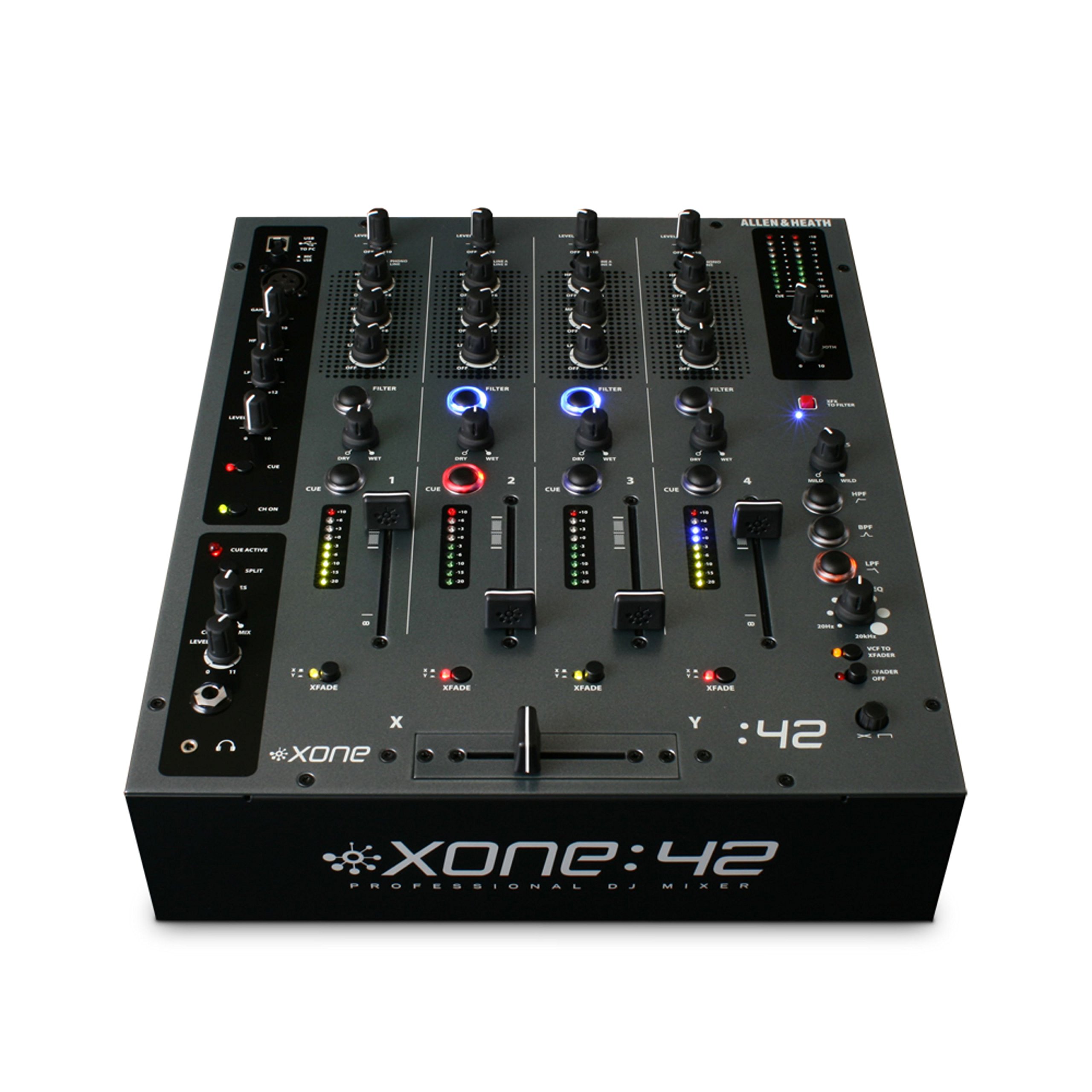 Amazon | Allen & Heath XONE : 42 プロフェッショナル 4ch DJミキサー
